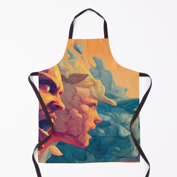 Item preview, Scream Surreal Imagery Blending Nature Mythology Human Emotion designed and sold by ART ATTACK ZONE.