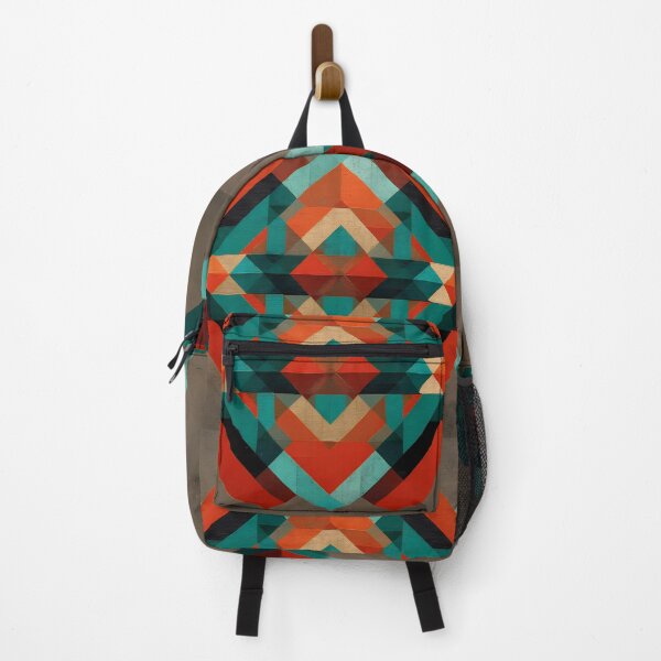 Item preview, Geometric Surreal Imagery Blending Nature Mythology Human Emotion designed and sold by ART ATTACK ZONE.