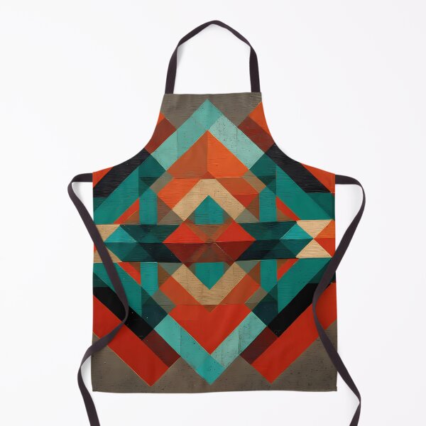Item preview, Geometric Surreal Imagery Blending Nature Mythology Human Emotion designed and sold by ART ATTACK ZONE.
