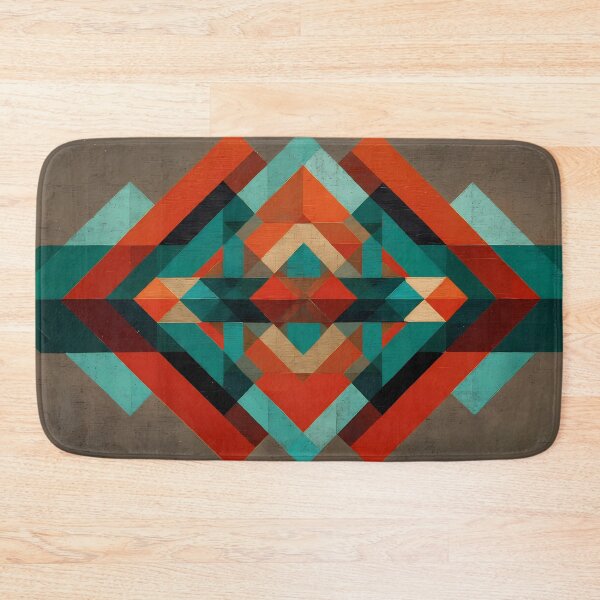 Item preview, Geometric Surreal Imagery Blending Nature Mythology Human Emotion designed and sold by ART ATTACK ZONE.