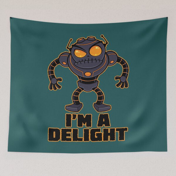 Item preview, Grumpy Sarcastic Robot Is A Delight designed and sold by fizzgig.