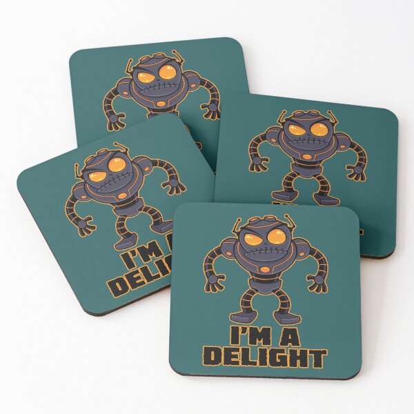 Item preview, Grumpy Sarcastic Robot Is A Delight designed and sold by fizzgig.