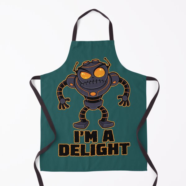 Item preview, Grumpy Sarcastic Robot Is A Delight designed and sold by fizzgig.