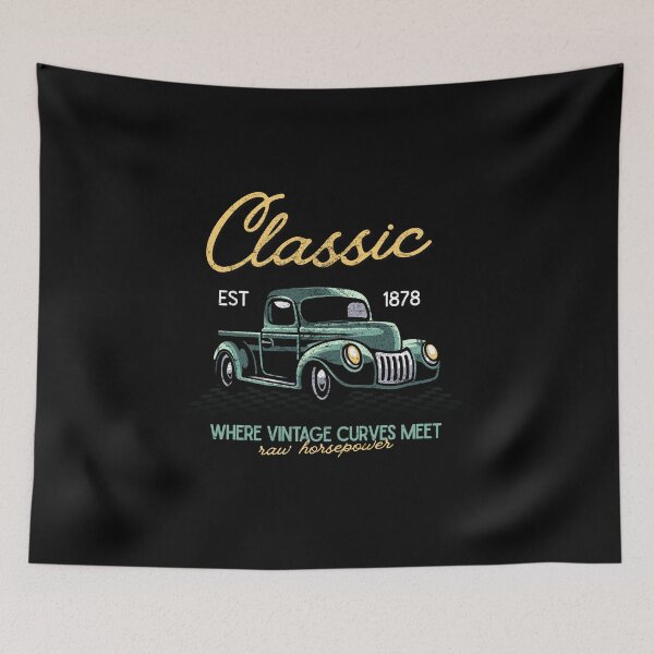 Item preview, where vintage classic car designed and sold by Aminesnip.
