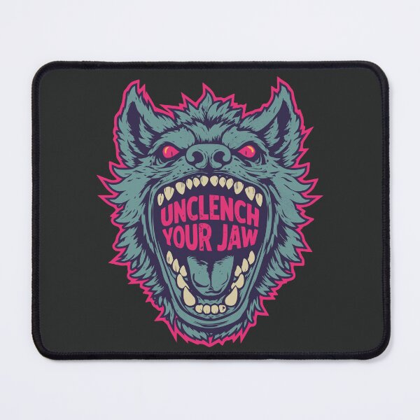 Item preview, Unclench Your Jaw hyena Graphic designed and sold by CamaleonDesigns.