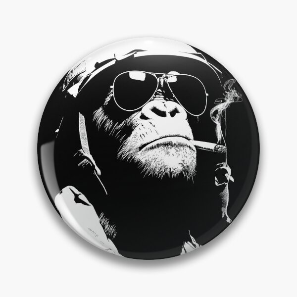 Item preview, Snarling Primate  designed and sold by Retro Type.