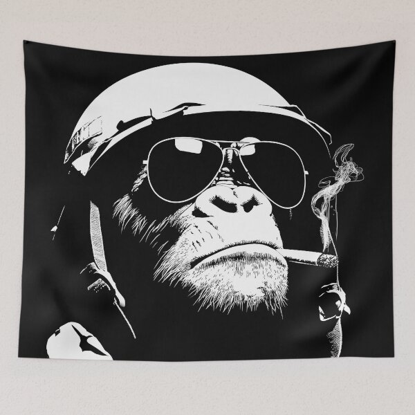 Item preview, Snarling Primate  designed and sold by Retro Type.