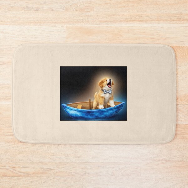 Item preview, Blue Wave Brave Pup designed and sold by annenambiro.