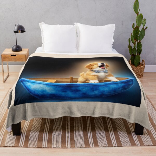 Item preview, Blue Wave Brave Pup designed and sold by annenambiro.