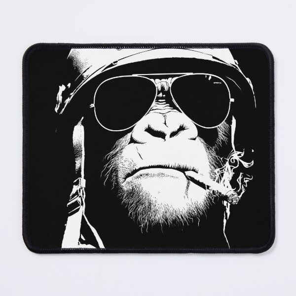 Item preview, Cigar-Chomping Commander designed and sold by Retro Type.