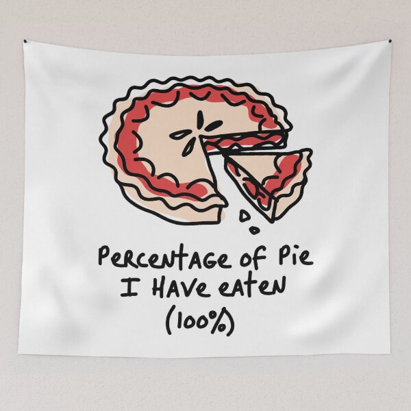 Item preview, Funny Pie Chart Joke designed and sold by SignumShop.