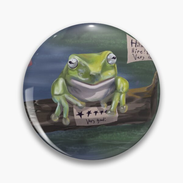 Item preview, Frog for Hire designed and sold by CandifiedChaos.