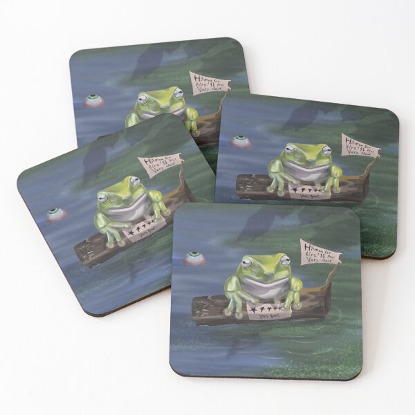 Item preview, Frog for Hire designed and sold by CandifiedChaos.