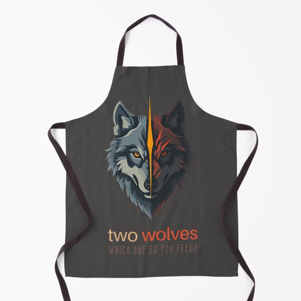 Item preview, TWO WOLVES in one designed and sold by ELdante.