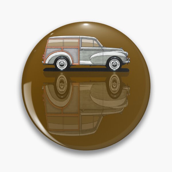 Item preview, Geo3Doodles Morris Minor 1000 Traveller Reflect Doodle designed and sold by Geo3doodles.