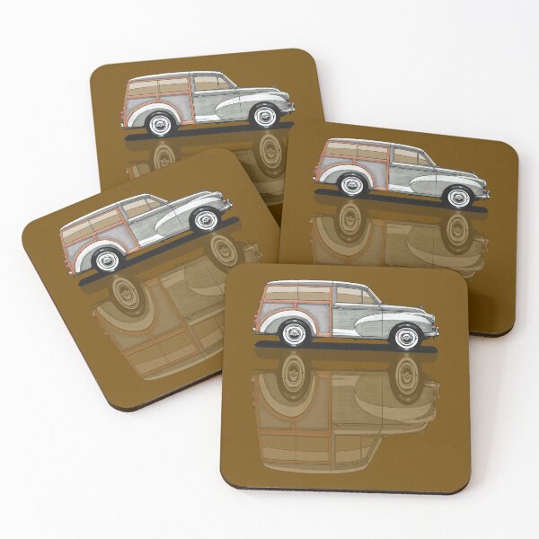 Item preview, Geo3Doodles Morris Minor 1000 Traveller Reflect Doodle designed and sold by Geo3doodles.