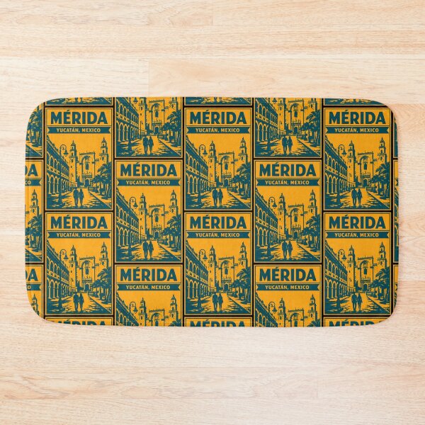 Item preview, Mérida Yucatán, Mexico Vintage Travel Tourism Art designed and sold by TravelersGems.