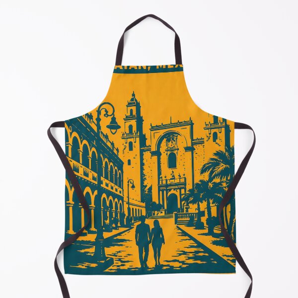 Item preview, Mérida Yucatán, Mexico Vintage Travel Tourism Art designed and sold by TravelersGems.