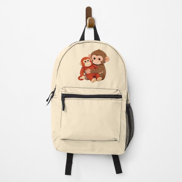 Item preview, PUNCH Monkey Cozy Primate Hug Illustration designed and sold by zzz888.