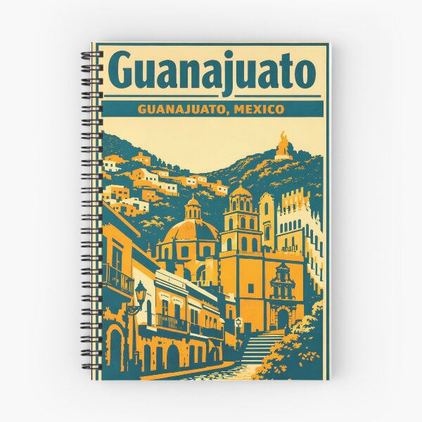 Item preview, Guanajuato, Mexico Vintage Travel Tourism Art designed and sold by TravelersGems.