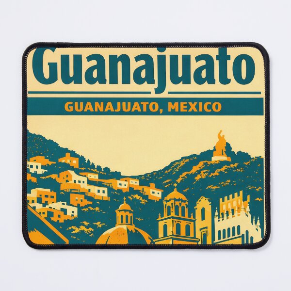 Item preview, Guanajuato, Mexico Vintage Travel Tourism Art designed and sold by TravelersGems.