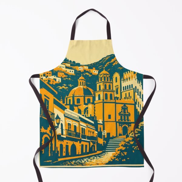 Item preview, Guanajuato, Mexico Vintage Travel Tourism Art designed and sold by TravelersGems.