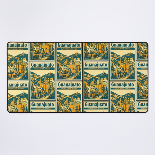 Item preview, Guanajuato, Mexico Vintage Travel Tourism Art designed and sold by TravelersGems.