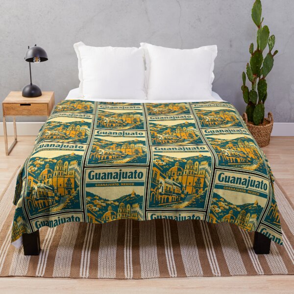 Item preview, Guanajuato, Mexico Vintage Travel Tourism Art designed and sold by TravelersGems.