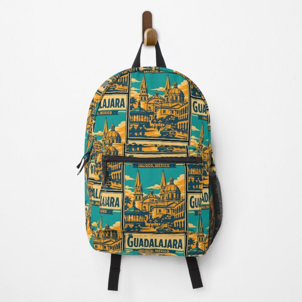 Item preview, Guadalajara Jalisco, Mexico Vintage Travel Tourism Art designed and sold by TravelersGems.