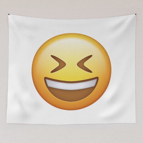 Item preview, Can't Stop Laughing Squinting Emoji designed and sold by Tom-Riley.