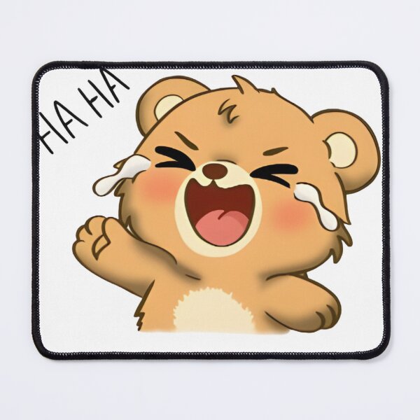 Item preview, Single Chibi Bear with Laughing Expression  designed and sold by Velvet702.
