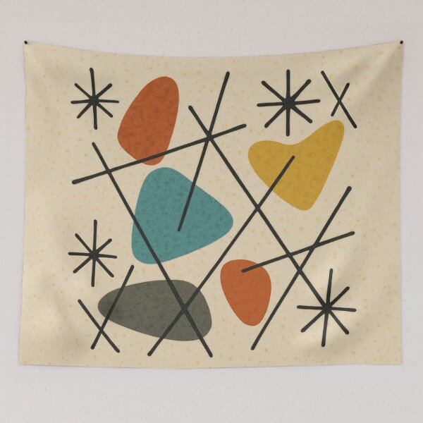 Item preview, Mid Century Modern Starburst designed and sold by tonymagnerart.