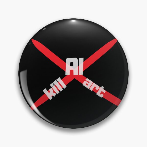 Item preview, AI Kill Art Perfect Gift For Hater Of AI Art designed and sold by AGreetee.