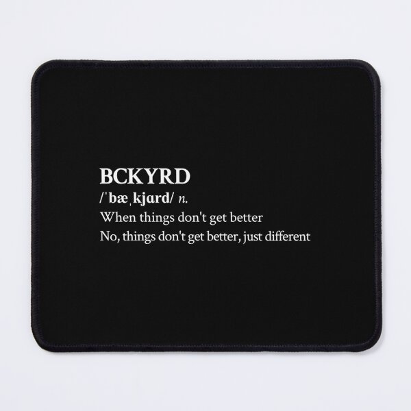 Item preview,  Hot Mulligan Aesthetic Quote Indie Midwest Emo Music Band Lyrics Black designed and sold by MIRDesign15.