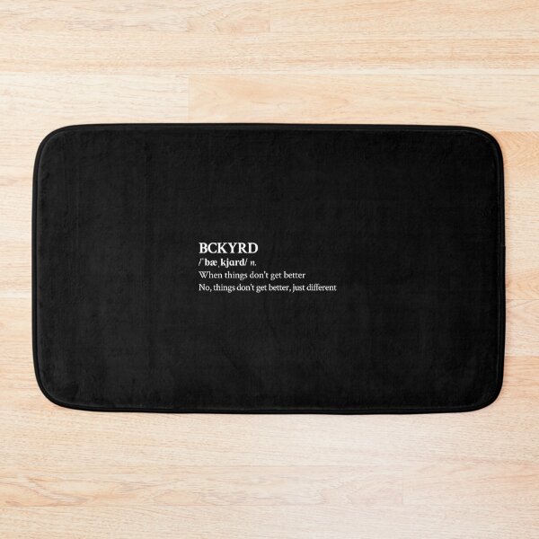 Item preview,  Hot Mulligan Aesthetic Quote Indie Midwest Emo Music Band Lyrics Black designed and sold by MIRDesign15.