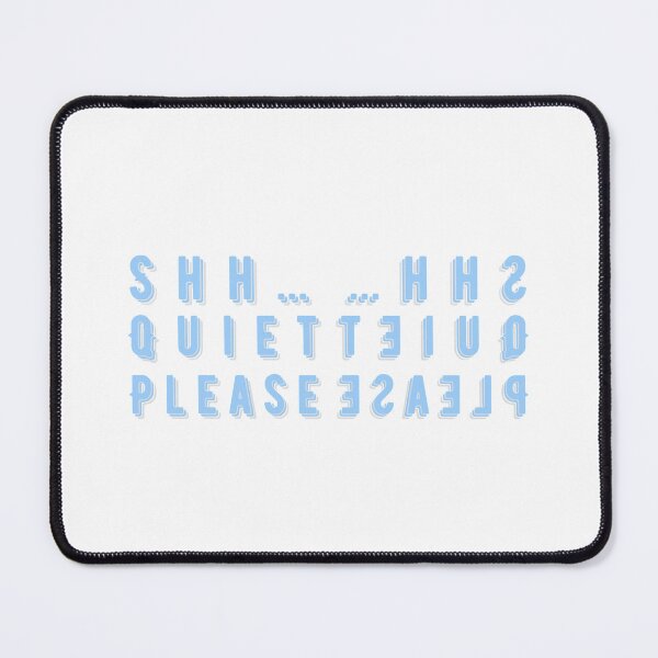 Item preview, Shh… Quiet Please. designed and sold by DotLineColor.