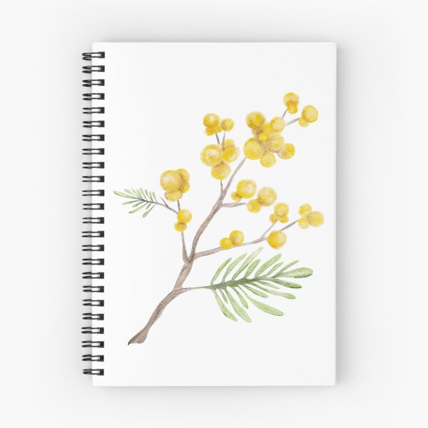 Item preview, Watercolor Mimosa Branch designed and sold by Sagi Jane Art.