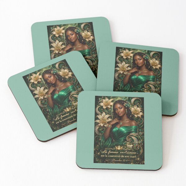 Item preview, The Virtuous Woman | Proverbs 12:4 designed and sold by She Builds Wealth By Kala .