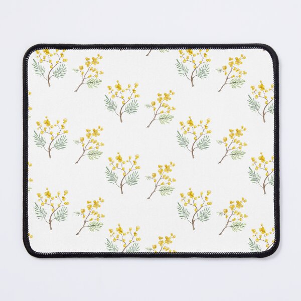 Item preview, Spring Mimosa Branches Watercolor Set designed and sold by Sagi Jane Art.