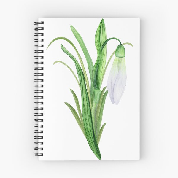 Item preview, Spring Snowdrop Botanical Illustration designed and sold by Sagi Jane Art.