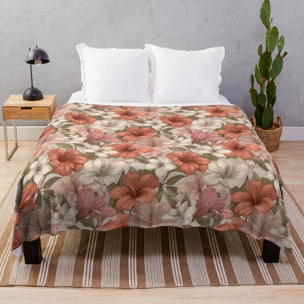Item preview, Soft Tropical Flower  - Birth Flower Motif  - Birthday Gift Ideas designed and sold by RoyalStarsPatts.