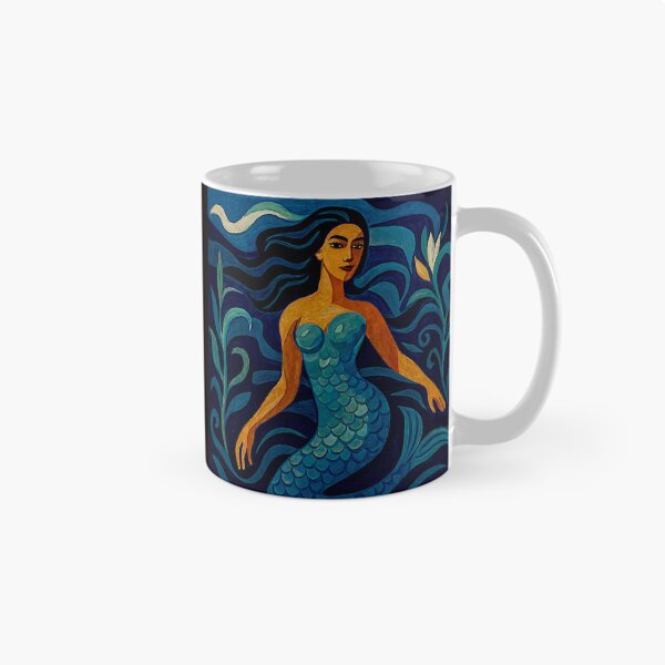 Item preview, Iara BrazilianEnchantress – Surreal Aquatic Fantasy Art #1 designed and sold by Helios Be. Lavsh.
