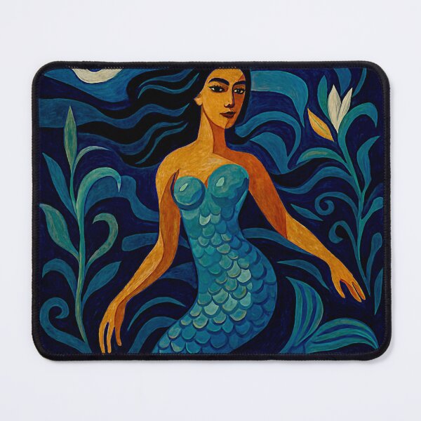 Item preview, Iara BrazilianEnchantress – Surreal Aquatic Fantasy Art #1 designed and sold by Helios Be. Lavsh.