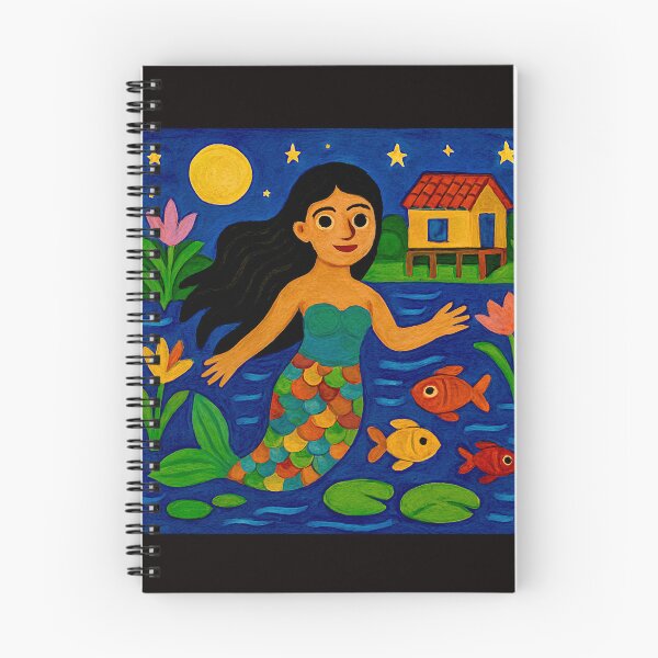 Item preview,  Iara Brazilian Enchantress – Surreal Aquatic Fantasy Art #2 designed and sold by Helios Be. Lavsh.