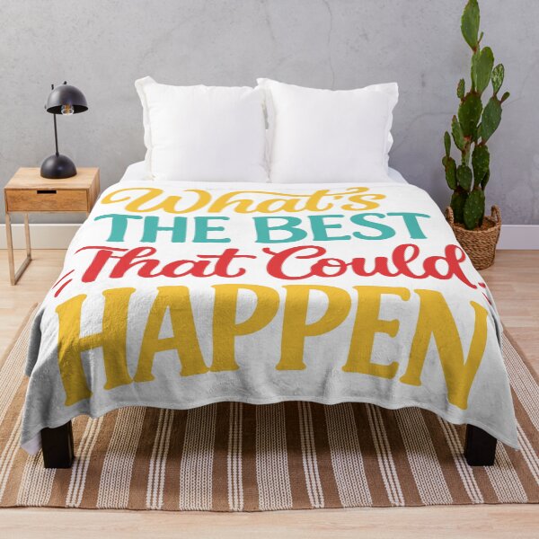Item preview, Positive Thinking Quote - What's The Best That Could Happen Wall Art, Growth Mindset Poster, Positive Reframing Quote, Optimism Wall Art, Mental Health Design, Therapist Office Decor designed and sold by Apotheosis by Irie Meraki.