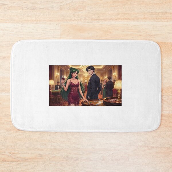 Item preview, Setsuna and Mamoru at the Casino designed and sold by Solace Sparkles.