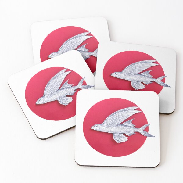 Item preview, Flying fish at sunset designed and sold by margo-k.