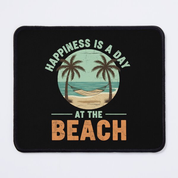 Item preview, Happiness Is A Day At The Beach T-Shirt designed and sold by FestivityFinds.