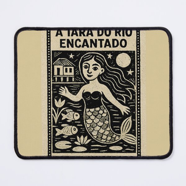 Item preview, Iara Brazilian Enchantress – Surreal Aquatic Fantasy Art #3 designed and sold by Helios Be. Lavsh.