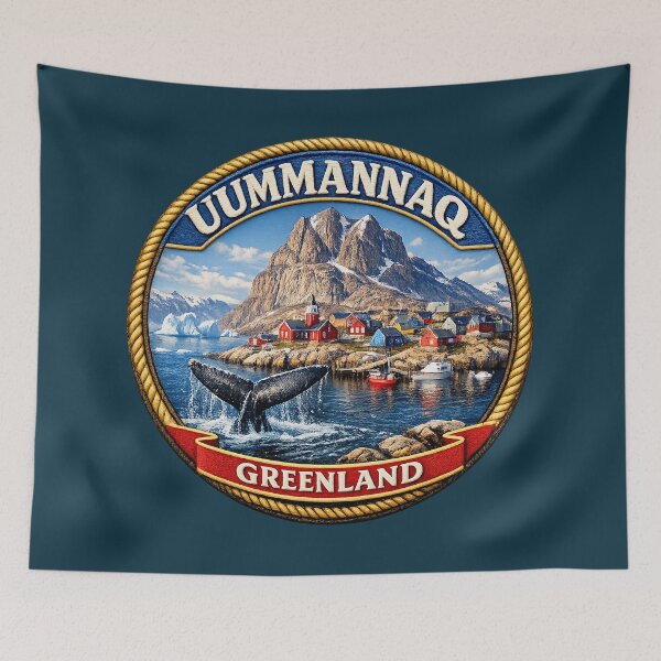 Item preview, Uummannaq, Greenland – whale & ice landscape designed and sold by Girih.